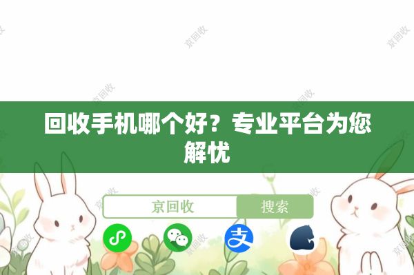 回收手机哪个好？专业平台为您解忧