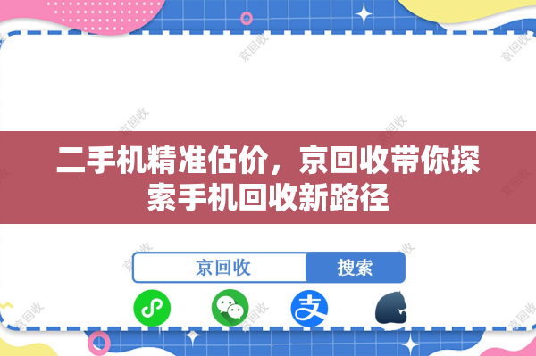 二手机精准估价，京回收带你探索手机回收新路径