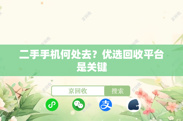 二手手机何处去？优选回收平台是关键