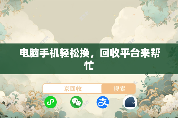 电脑手机轻松换，回收平台来帮忙