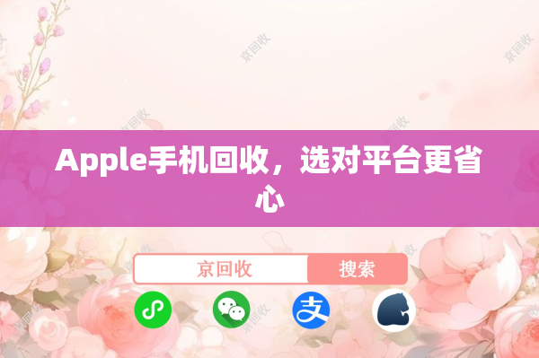 Apple手机回收，选对平台更省心