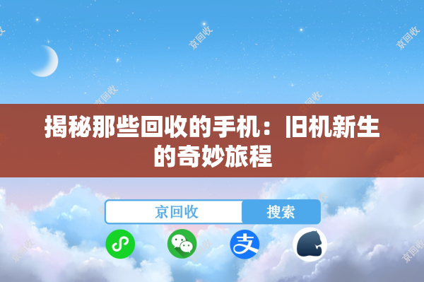 揭秘那些回收的手机：旧机新生的奇妙旅程