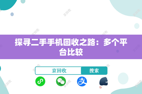 探寻二手手机回收之路：多个平台比较