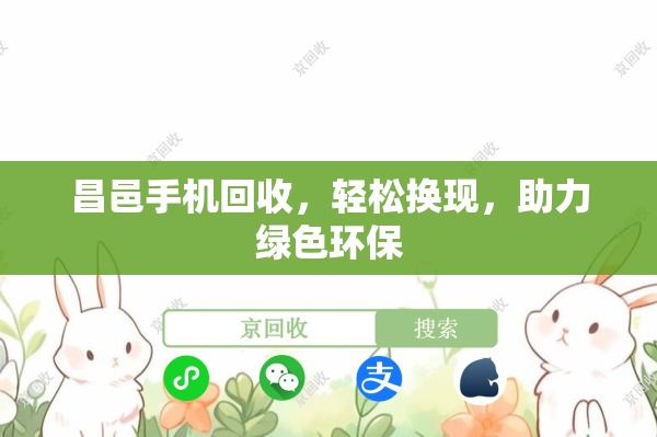 昌邑手机回收，轻松换现，助力绿色环保
