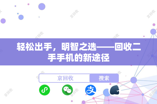 轻松出手，明智之选——回收二手手机的新途径